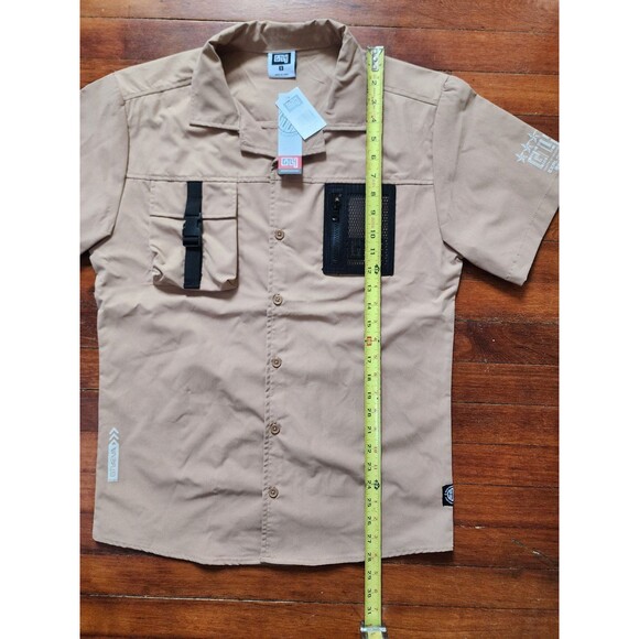 NEW Good Things Last 4Ever Short Sleeve Utility Shirt - Size Small - Picture 5 of 11
